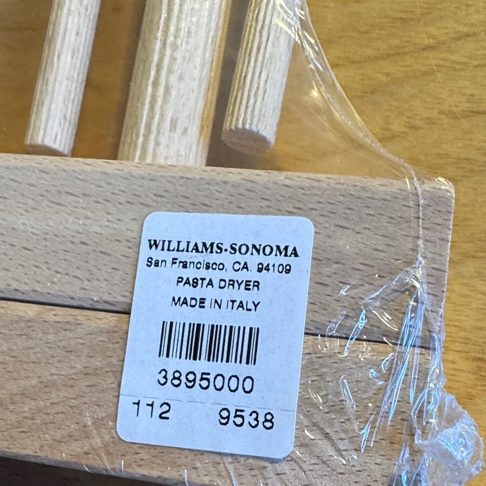 Williams Sonoma Wooden Pasta Drying Rack